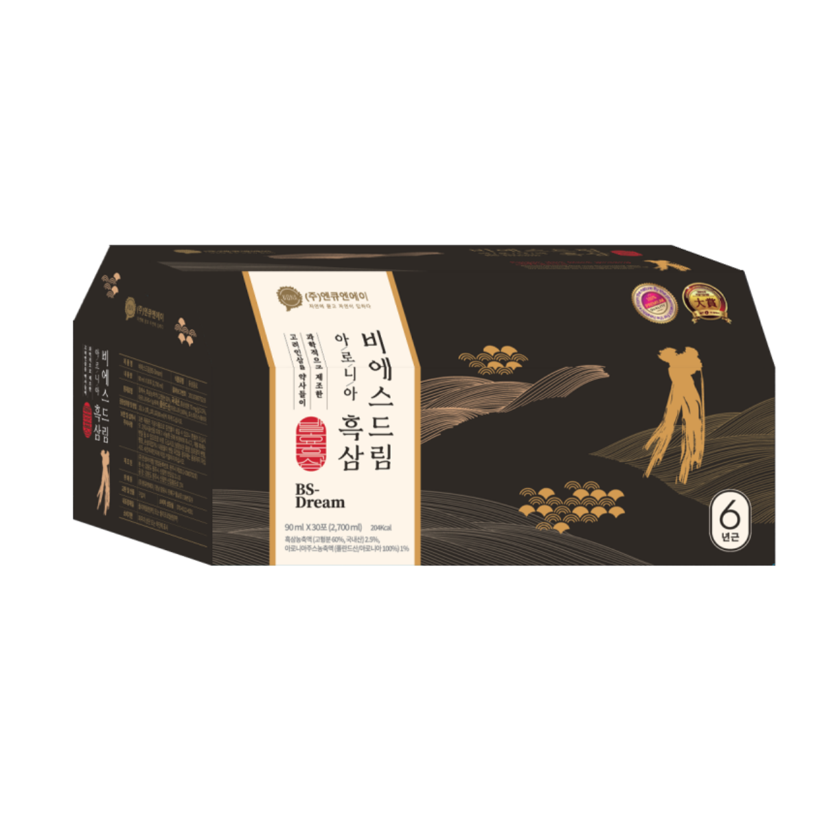 【NQNA】 BS-Dream 発酵黒参（最高級 高麗人参）