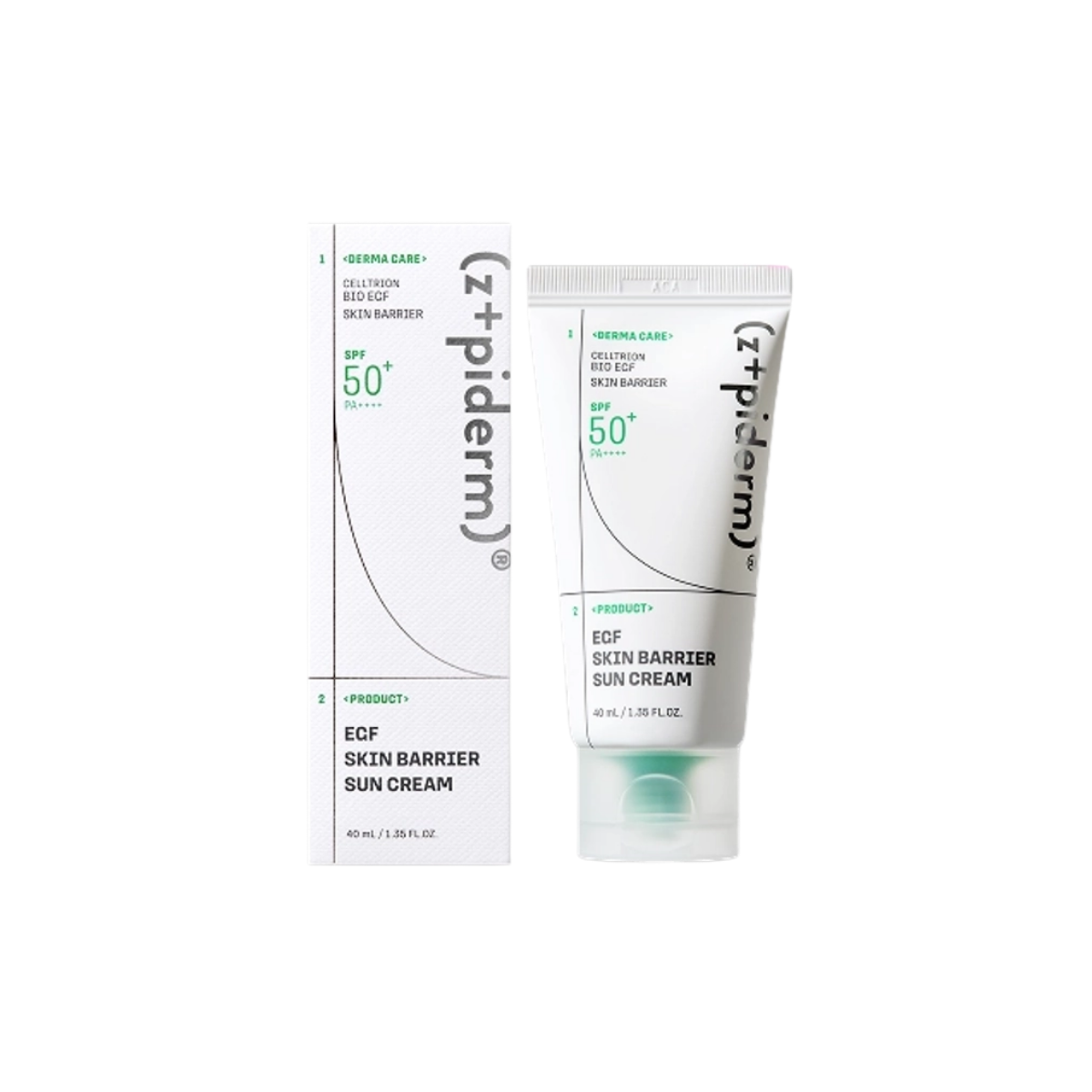 【z+piderm】 EGF スキンバリアサンクリーム（40ml）